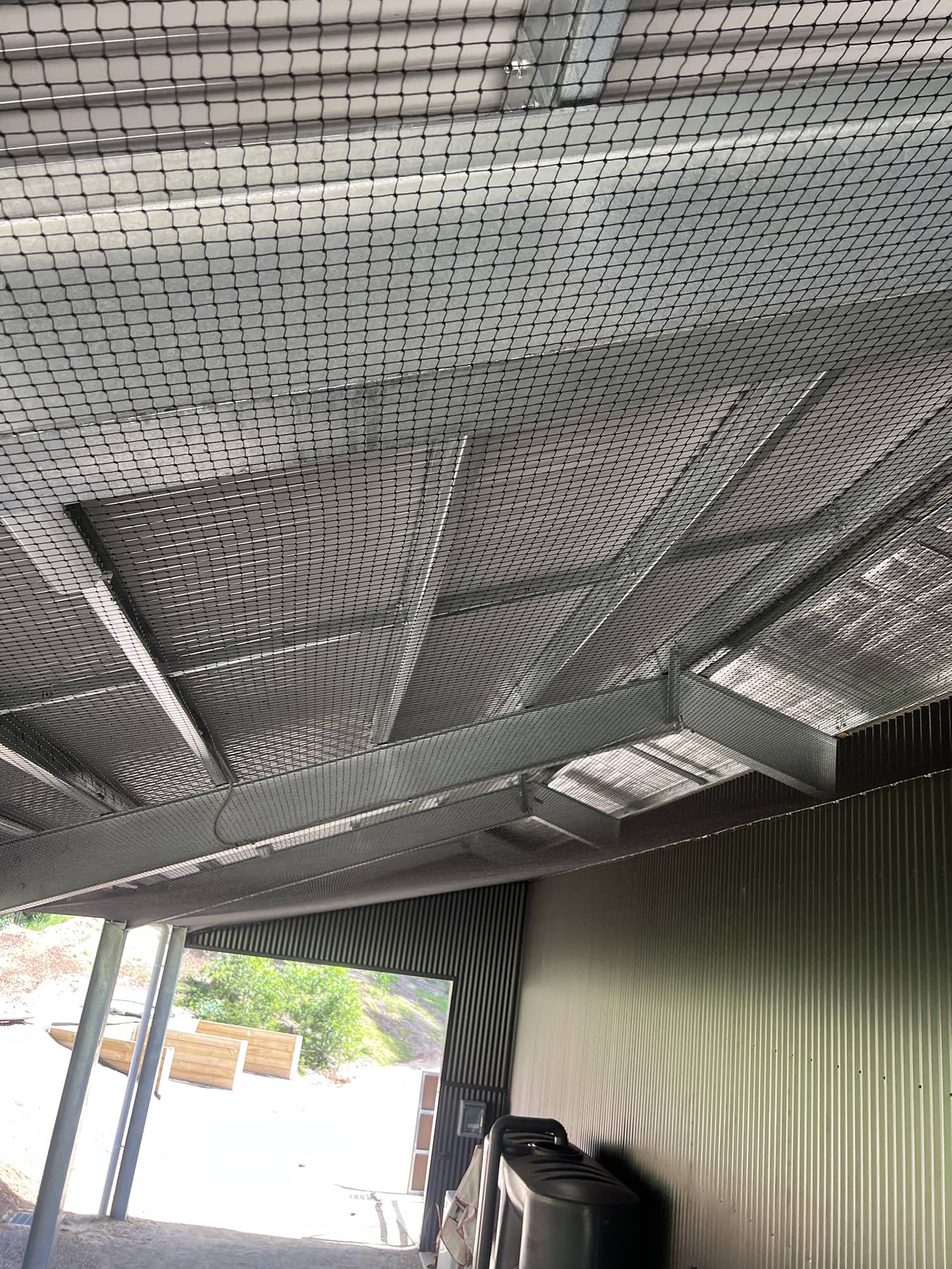 horse stable bird netting installation melbourne