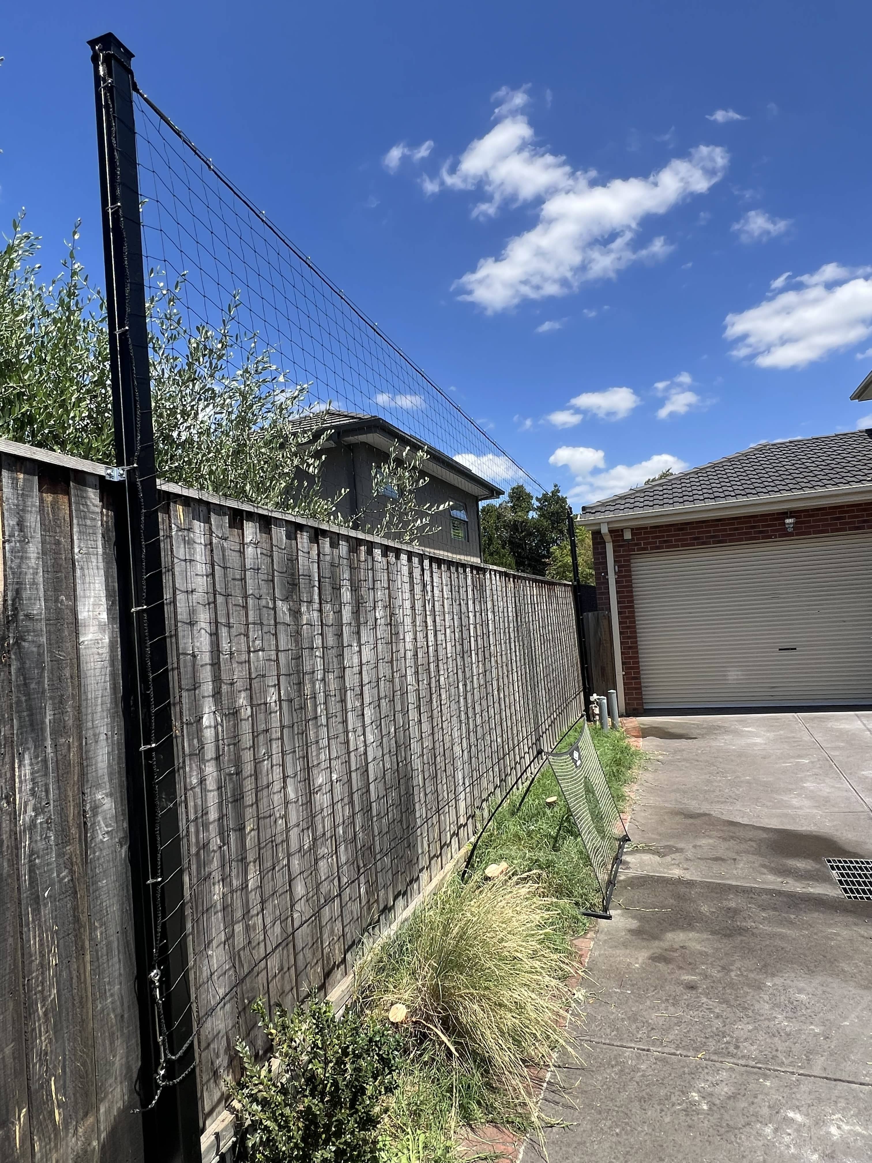 residential netting basketball